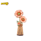Bouquet de Fleurs en bois 3D